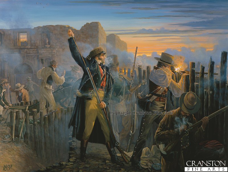 Battle Of The Alamo Painting At PaintingValley.com | Explore Collection ...