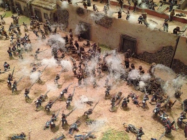 640x480 Tides Of War Paint Bench 15mm Battle Of The Alamo Diorama Revisted - Battle Of The Alamo Painting