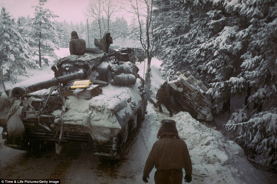 964x641 Vivid New Battle Of The Bulge Photos Offer Never Before Seen Look - Battle Of The Bulge Painting
