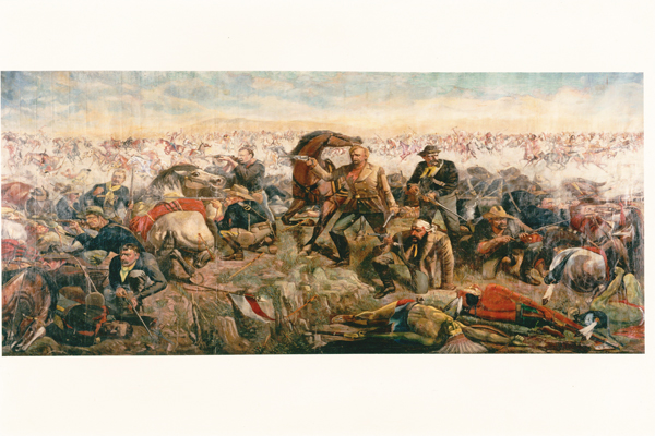 600x400 The Art Of Disaster - Battle Of The Little Bighorn Painting