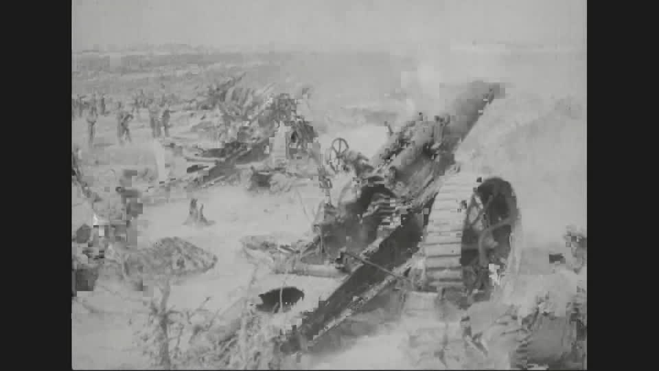 960x540 Second Battle Of The Somme First World War 1918 Hd Stock - Battle Of The Somme Painting