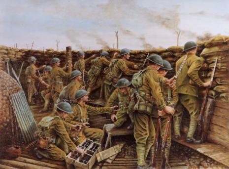 Battle Of The Somme Painting at PaintingValley.com | Explore collection ...