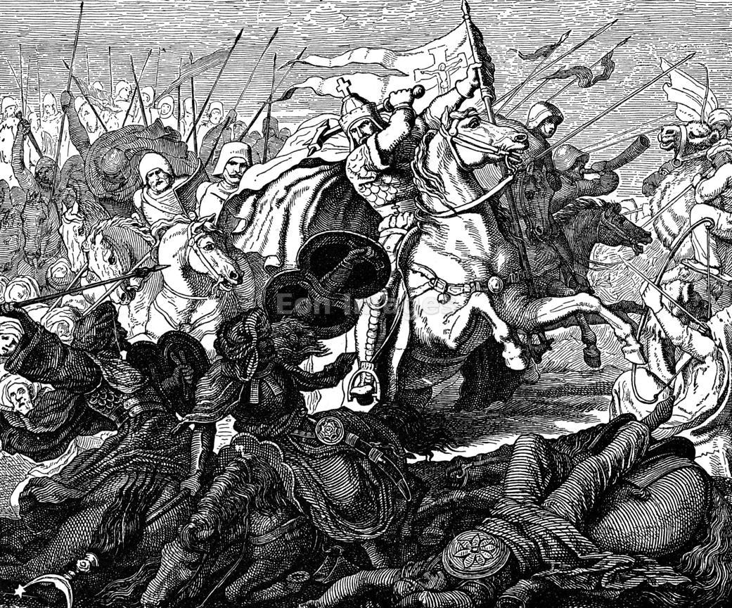 1041x864 Eon Images Charles Martel - Battle Of Tours Painting