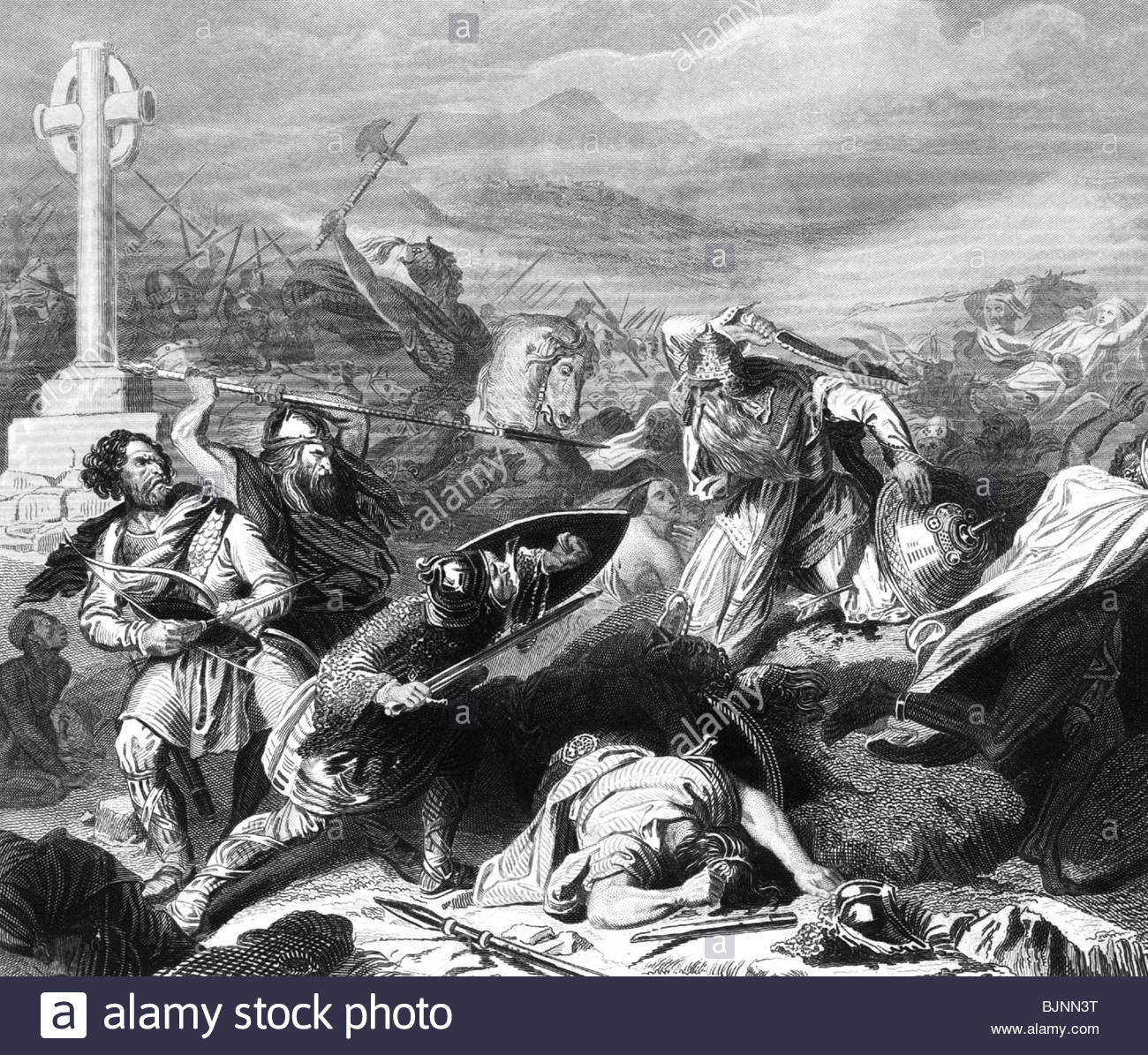 1300x1195 Middle Ages, Events, Battle Of Tours, 732, Charles Martell'S - Battle Of Tours Painting