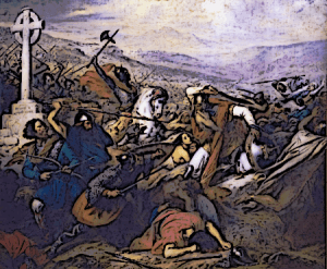 300x247 Battle Of Tours - Battle Of Tours Painting