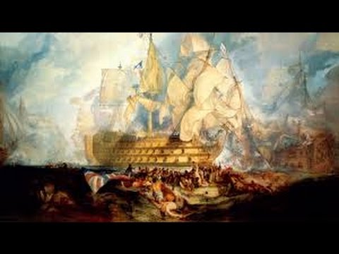 480x360 The Famous - Battle Of Trafalgar Painting
