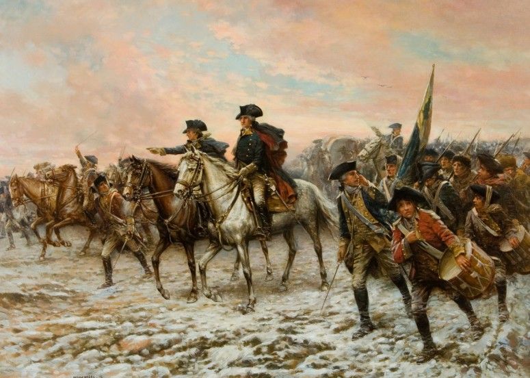 Battle Of Trenton Painting at PaintingValley.com | Explore collection ...