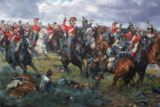 550x366 Gurney Journey Waterloo By Kopinski - Battle Of Waterloo Painting