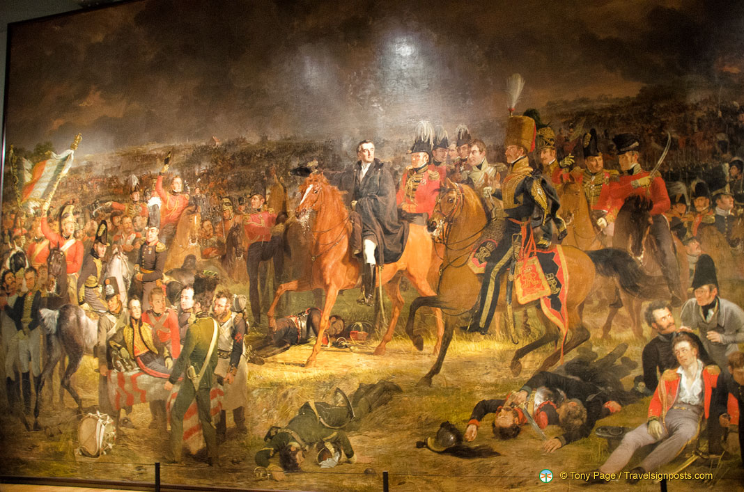 1068x707 The Battle Of Waterloo Is The Largest Painting In The Rijksmuseum - Battle Of Waterloo Painting
