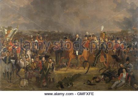 450x318 The Battle Of Waterloo Painting 1824 Jan Willem Pieneman ( Detail - Battle Of Waterloo Painting