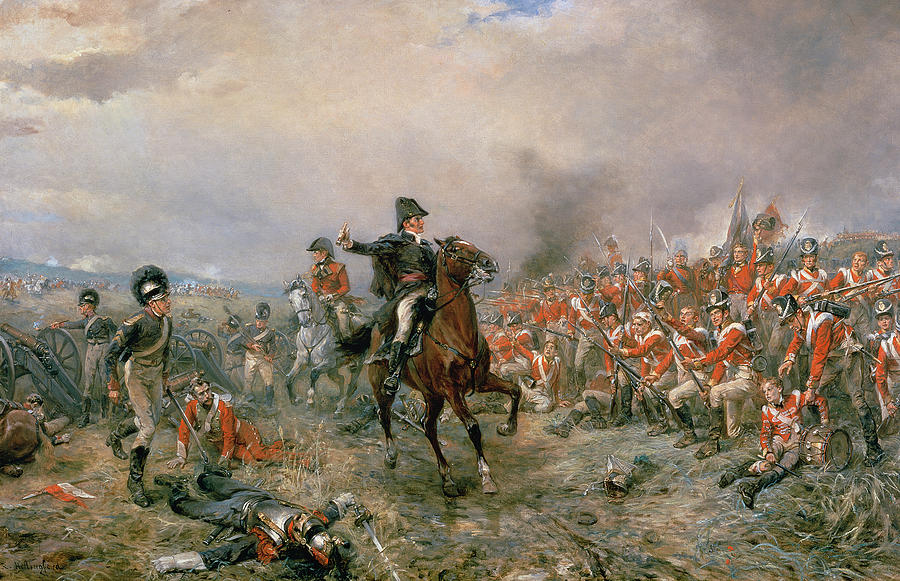 Battle Of Waterloo Painting at PaintingValley.com | Explore collection ...