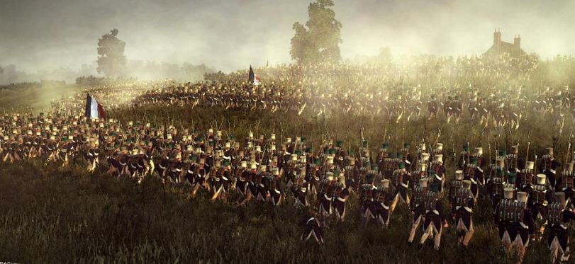 811x373 About The Battle Of Waterloo 18 June, 1815 - Battle Of Waterloo Painting