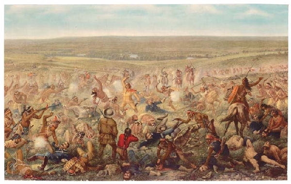 Battle Of Wounded Knee Painting at PaintingValley.com | Explore ...