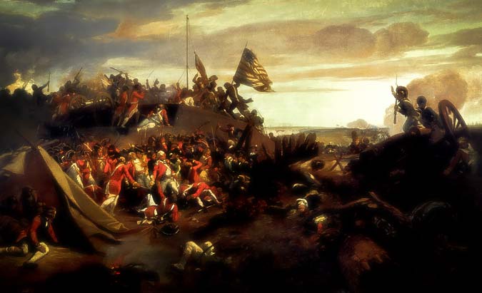675x411 Siege - Battle Of Yorktown Painting