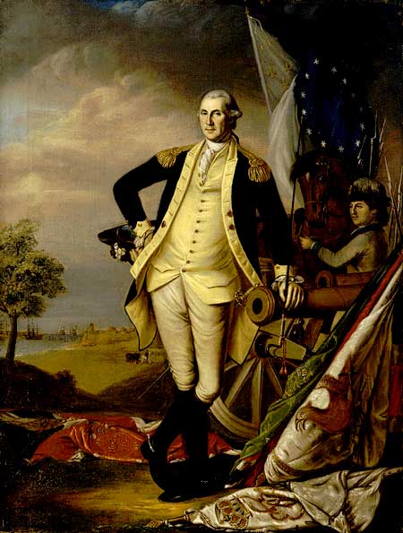 450x595 Cornwallis' Surrender - Battle Of Yorktown Painting