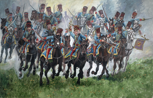 640x411 Defending The Legacy Yorktown Paintings By David R. Wagner - Battle Of Yorktown Painting