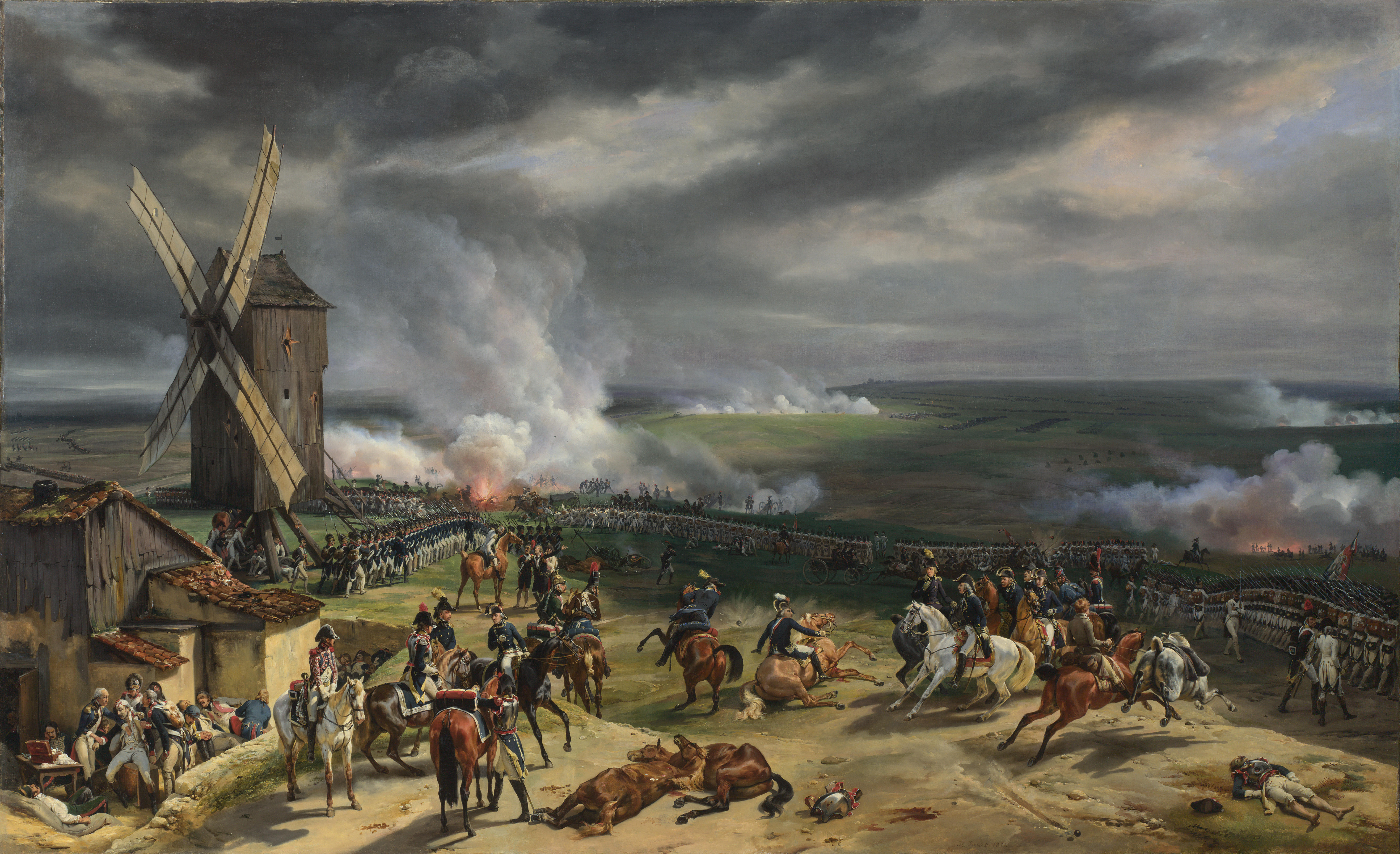 6926x4226 Filevalmy Battle Painting.jpg - Battle Painting