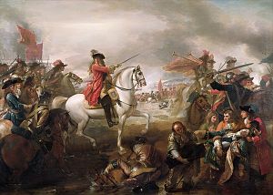 300x214 The Battle Of The Boyne (Painting) - Battle Painting