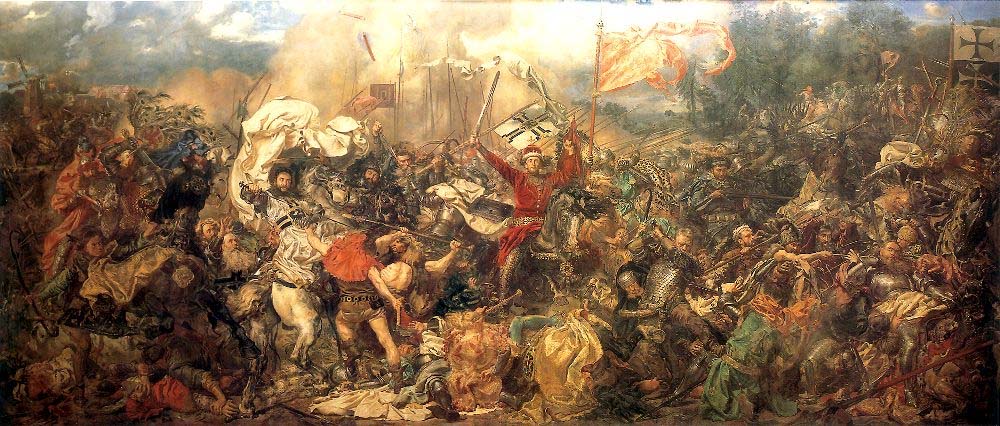 1000x426 Understanding Matejko's Painting The Battle Of Grunwald - Battle Painting