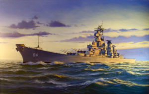 300x189 Download Navy Battleship Painting Fb Hd Backgrounds - Battleship Painting