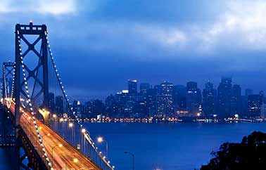 378x242 San Francisco - Bay Bridge Painting