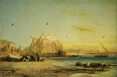 486x320 Could This Painting Depict The Island Of Ischia, Bay Of Naples - Bay Of Naples Painting