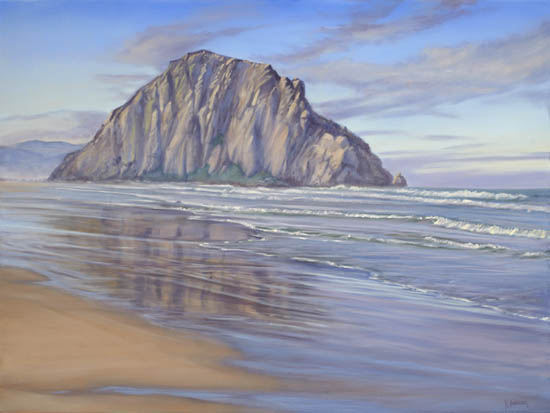 550x413 Morro Bay Painting - Bay Painting