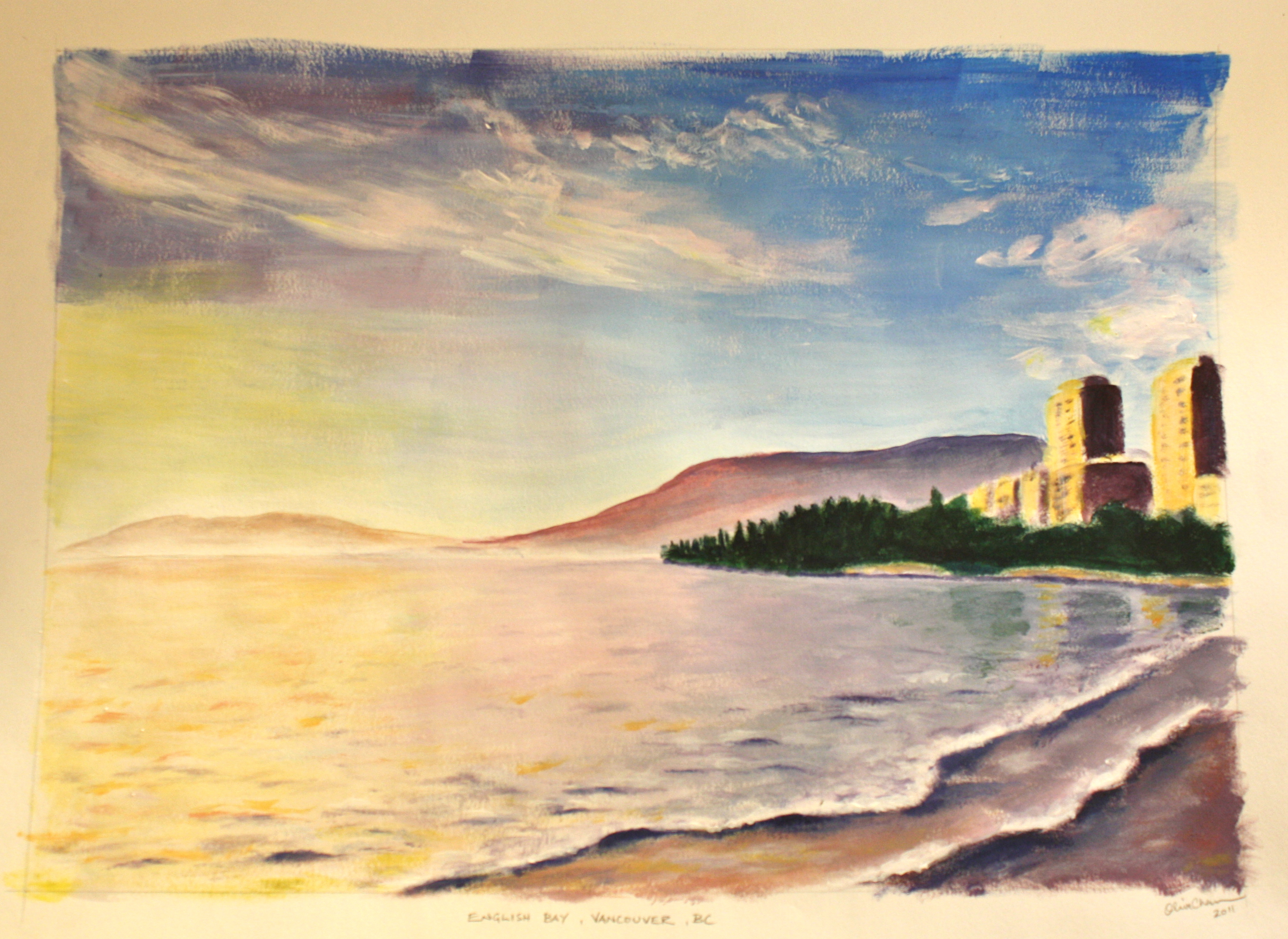 3048x2223 Tim And Olive Commissioned Artwork - Bay Painting