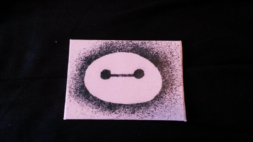 1024x576 Baymax Painting By Radha Kath - Baymax Painting