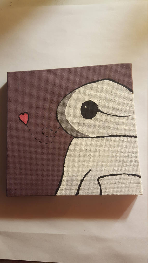 570x1014 Baymax Painting - Baymax Painting