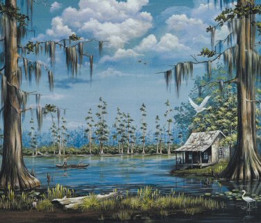 375x321 La Bayou - Bayou Painting