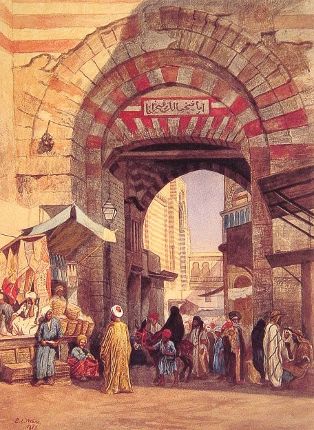 456x624 The Moorish Bazaar By Weeks - Bazaar Painting