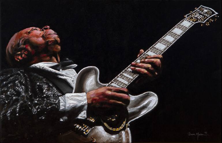770x496 Saatchi Art Bb King Painting By Dean Miller - Bb King Painting