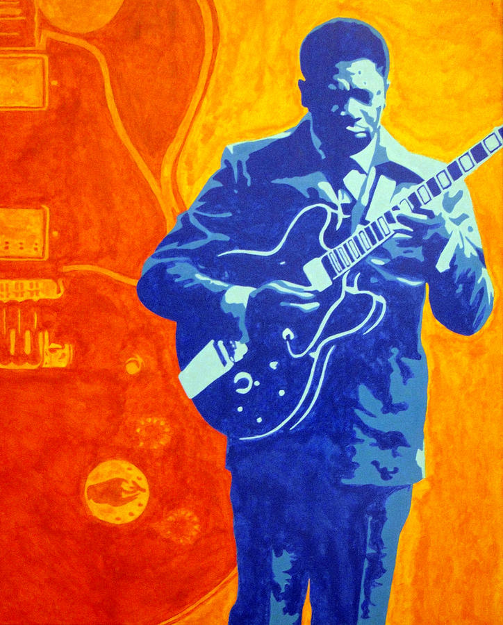 Bb King Painting At PaintingValley.com | Explore Collection Of Bb King ...