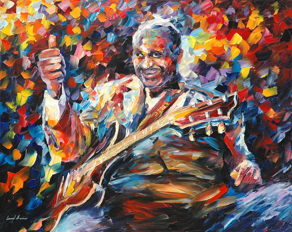 Bb King Painting at PaintingValley.com | Explore collection of Bb King ...