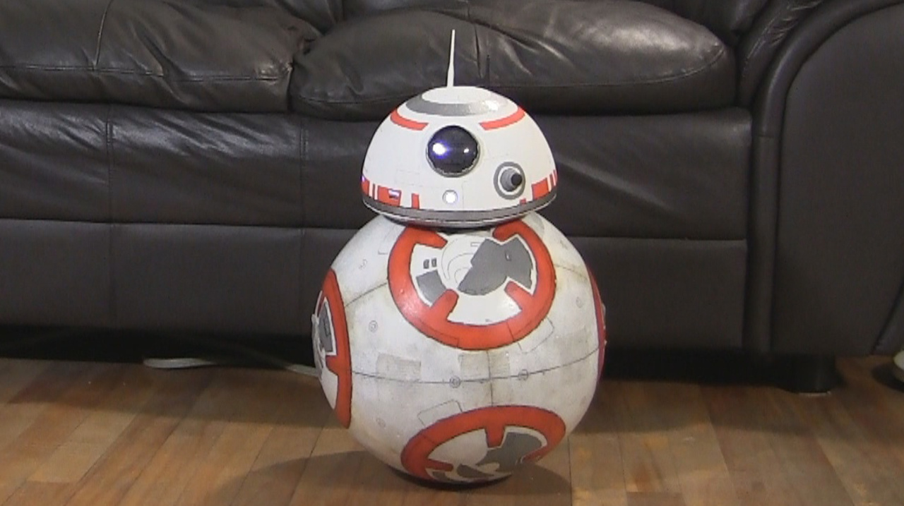 1280x717 Detailing, Adding Leds To And Painting Bb 8 (V2) - Bb8 Painting