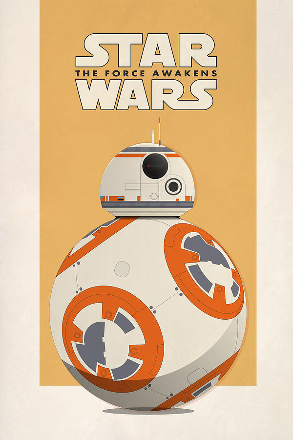 600x900 Star Wars - Bb8 Painting