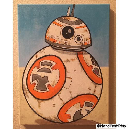 Bb8 Painting at PaintingValley.com | Explore collection of Bb8 Painting