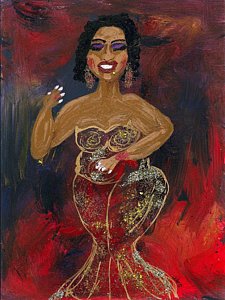 225x300 Bbw Art Paintings Fine Art America - Bbw Painting