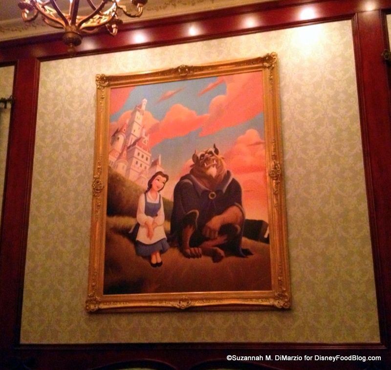 800x757 Be Our Guest Restaurant Rose Gallery Painting (2) Disney - Be Our Guest Painting