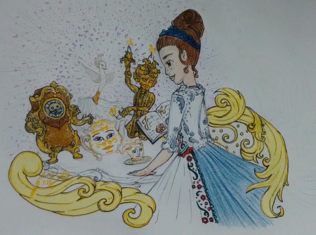 1024x761 Be Our Guest By Guizstar - Be Our Guest Painting