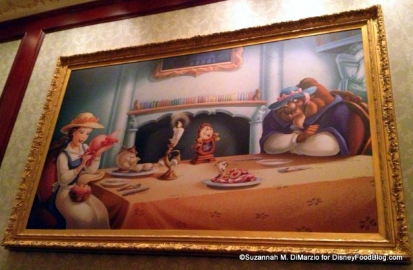 600x393 Review Dinner - Be Our Guest Painting