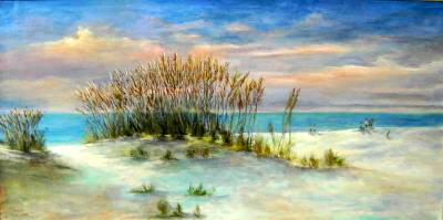 400x199 Seascapes - Beach Acrylic Painting