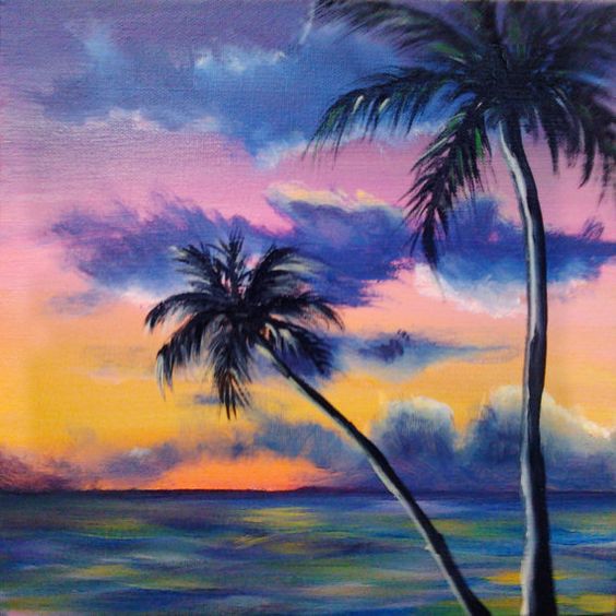 564x564 Beach Sunset Painting Class Paint - Beach At Sunset Painting