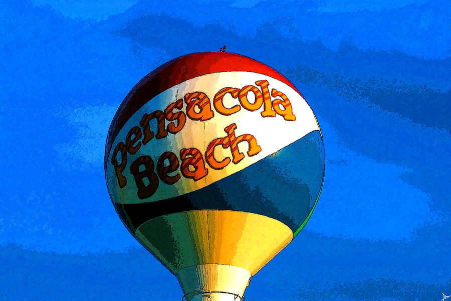 900x602 Beach Ball Painting By David Lee Thompson - Beach Ball Painting