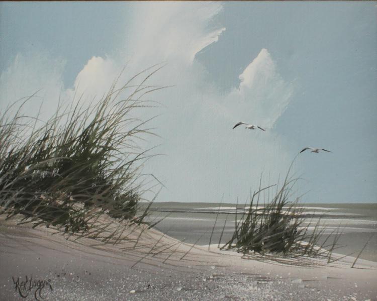 750x599 Rex Duggar Dune Grass Painting - Beach Grass Painting