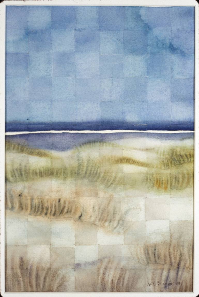 770x1148 Saatchi Art Beach Grass Painting By Alice Brickner - Beach Grass Painting