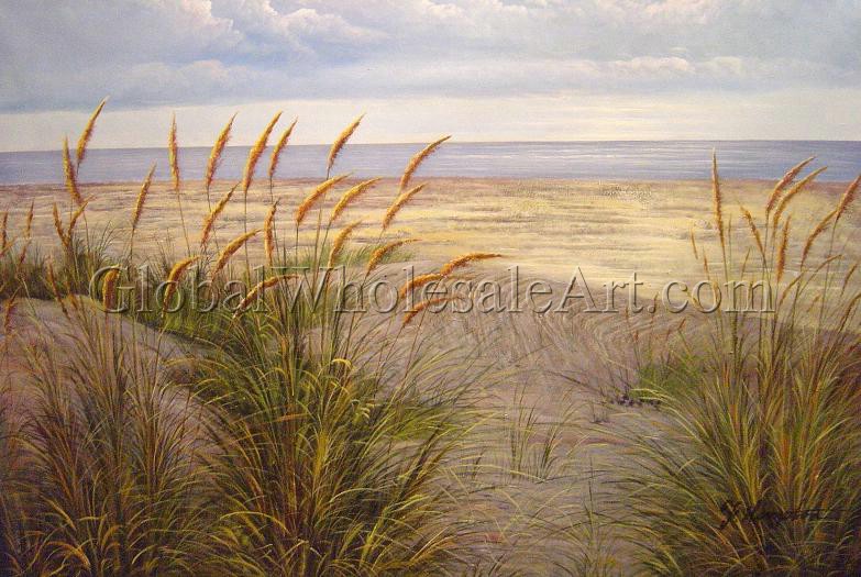 783x525 Beach Path Through The Grass - Beach Grass Painting