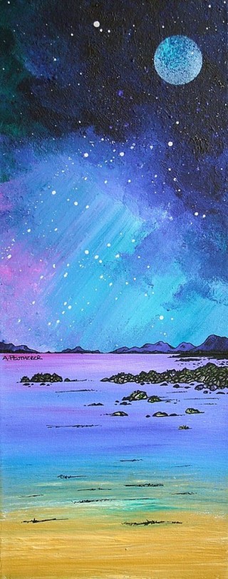 320x812 Beach Archives - Beach Landscape Painting