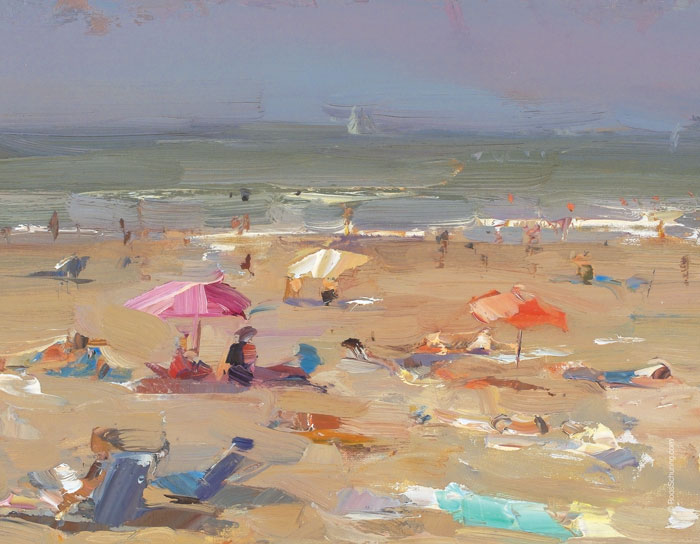 700x544 Beach Painting - Beach Painting